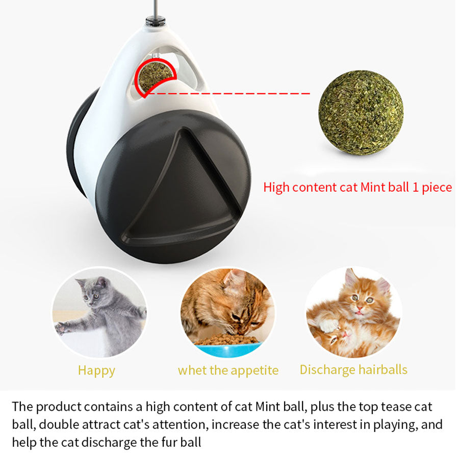 Smart Cat Toy With Automatic Wheels