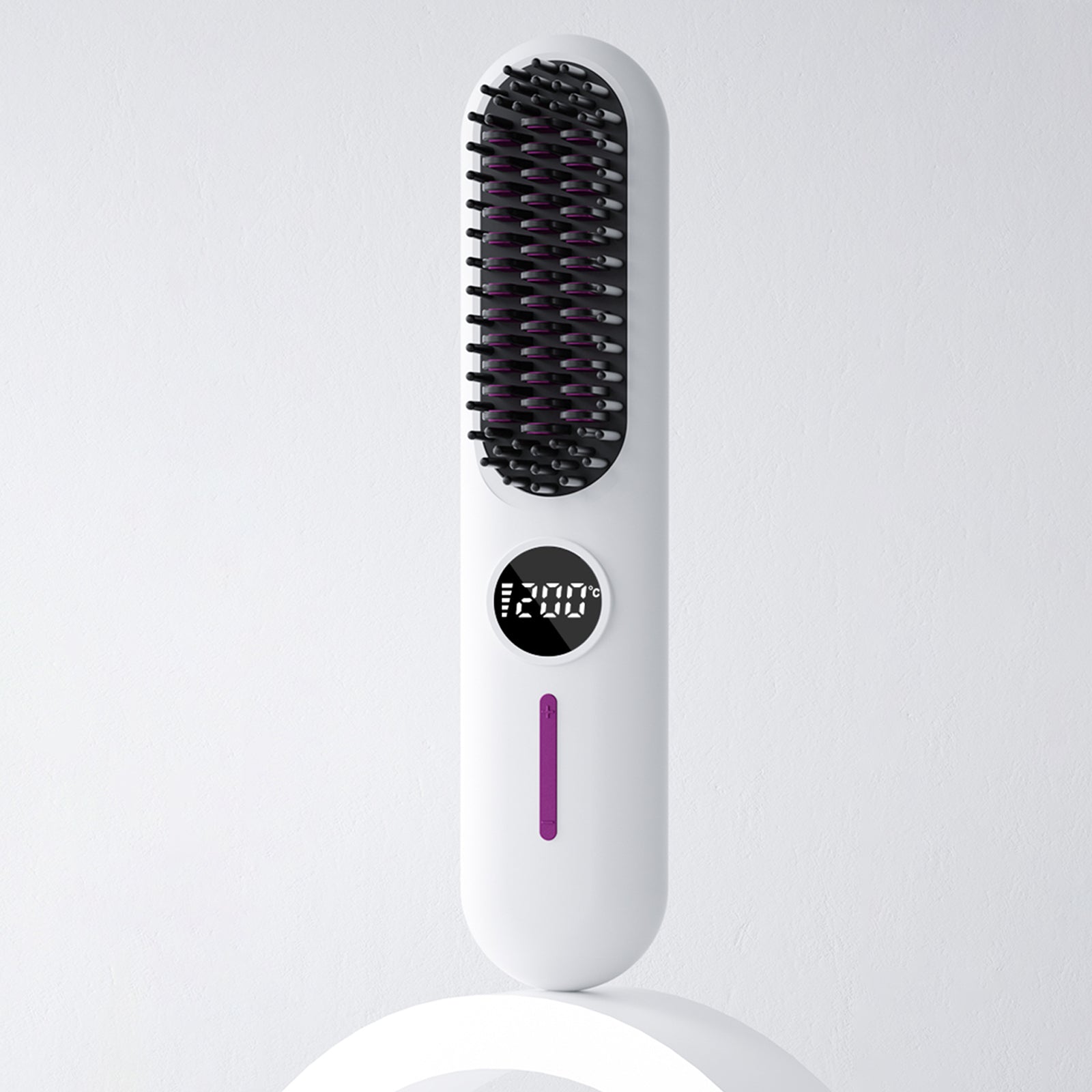 S01 Cordless Hair Straightener Brush for Quick Styling